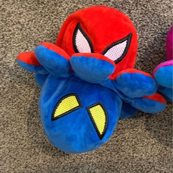 Reversible Octopus Plush lot of 2 - Picture 4 of 5